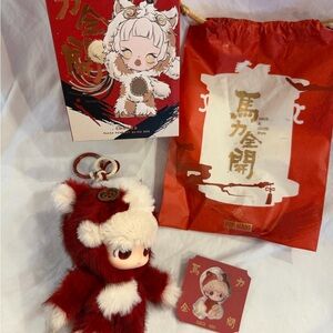 Pop Mart Have A Good Run Plush Pendant Dimoo